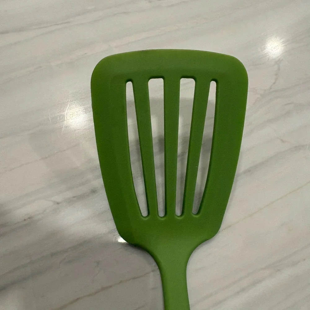 KitchenAid Green Apple Non Stick Heat Resistant Nylon Cooking‎ Slotted Turner
